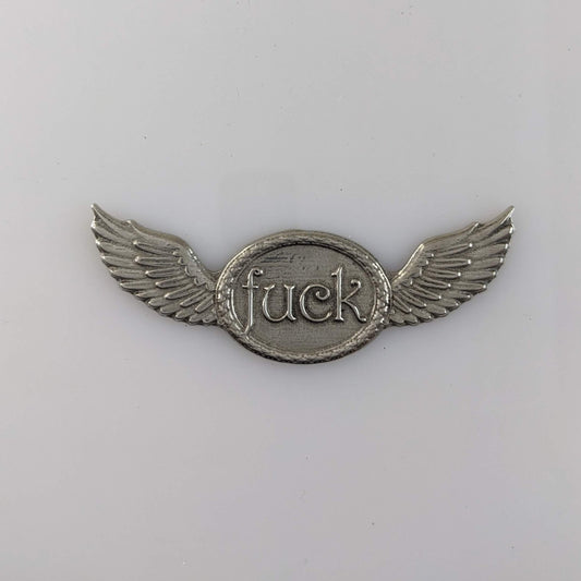 Flying F*** pewter Magnet