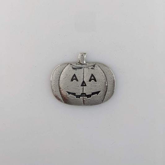 Jack O Lantern, pewter magnet