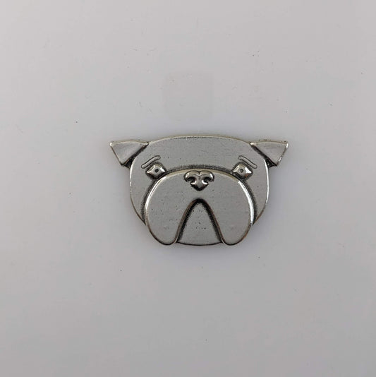 Pickles the Dog, pewter magnet