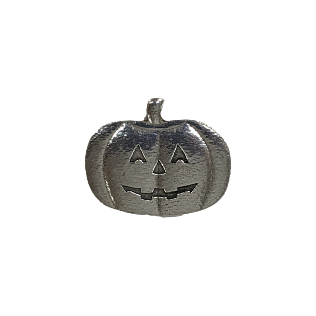 Jack O Lantern, pewter magnet